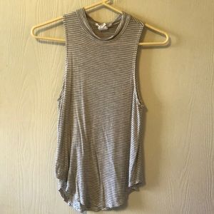 High-neck Tank Top